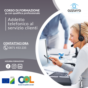 Addetto telefonico al servizio clienti