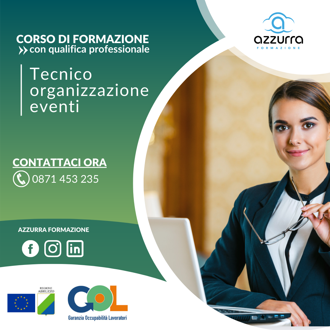 Tecnico organizzazione di eventi