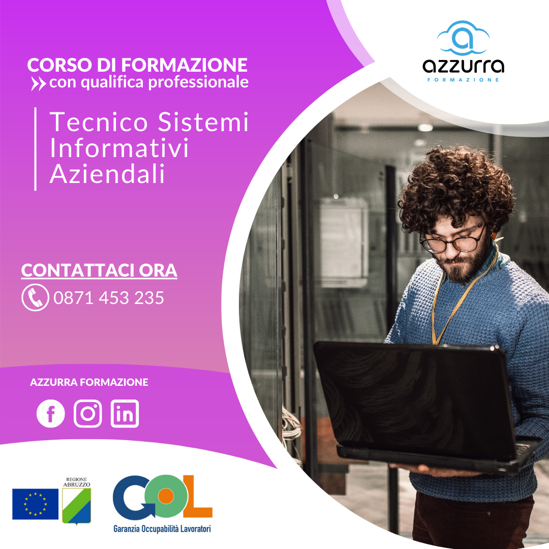 corso Tecnico sistemi informativi aziendali GOL